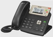 Ip телефон YEALINK SIP-T23G, 3 аккаунта, BLF, PoE, GigE, шт (незначительное повреждение коробки)
