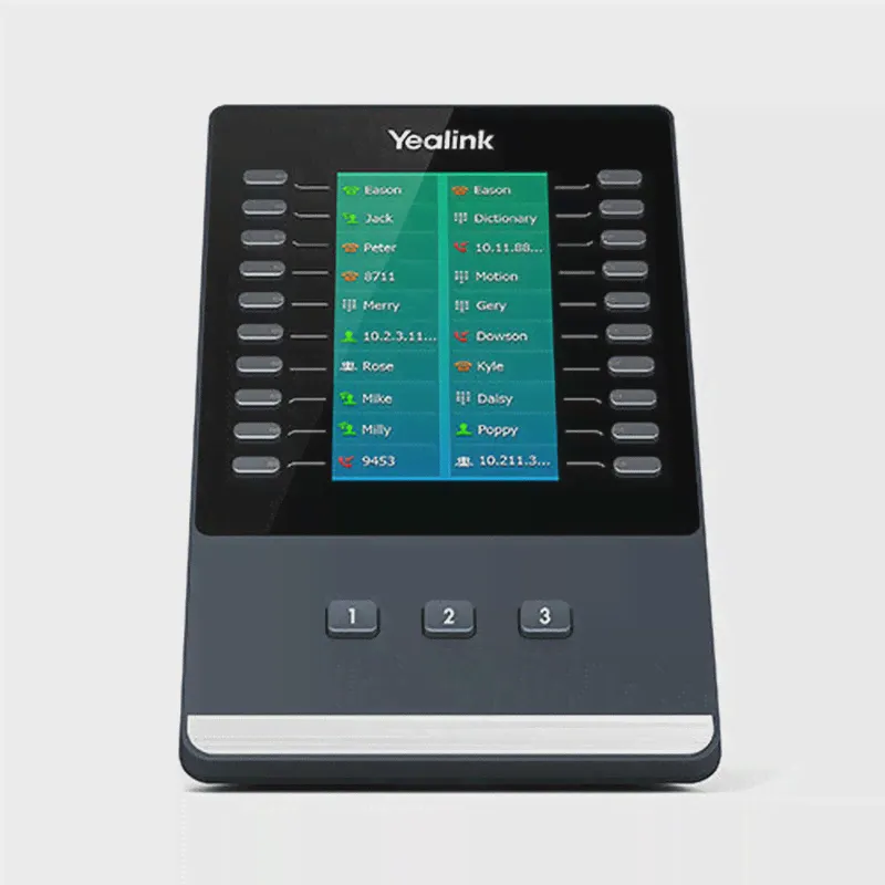 Клавишная панель для телефонов sip YEALINK EXP50 с цветным LCD для SIP-T53/T53W/T54W/T57W/T58A, шт-0