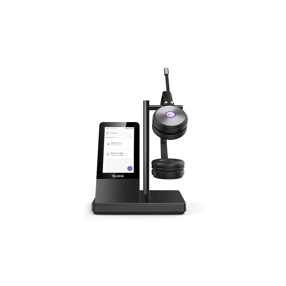 Yealink WH66 Dual Teams - Беспроводная стерео-гарнитура, Workstation-4