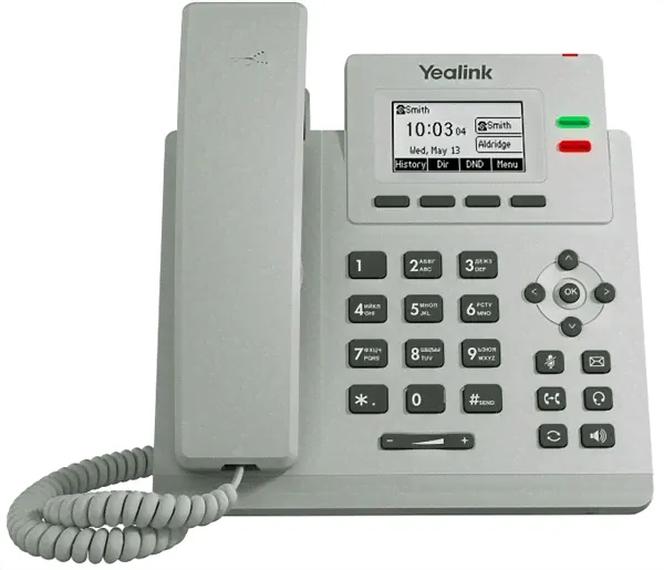 Yealink SIP-T31P Light Gray - стационарный IP-телефон