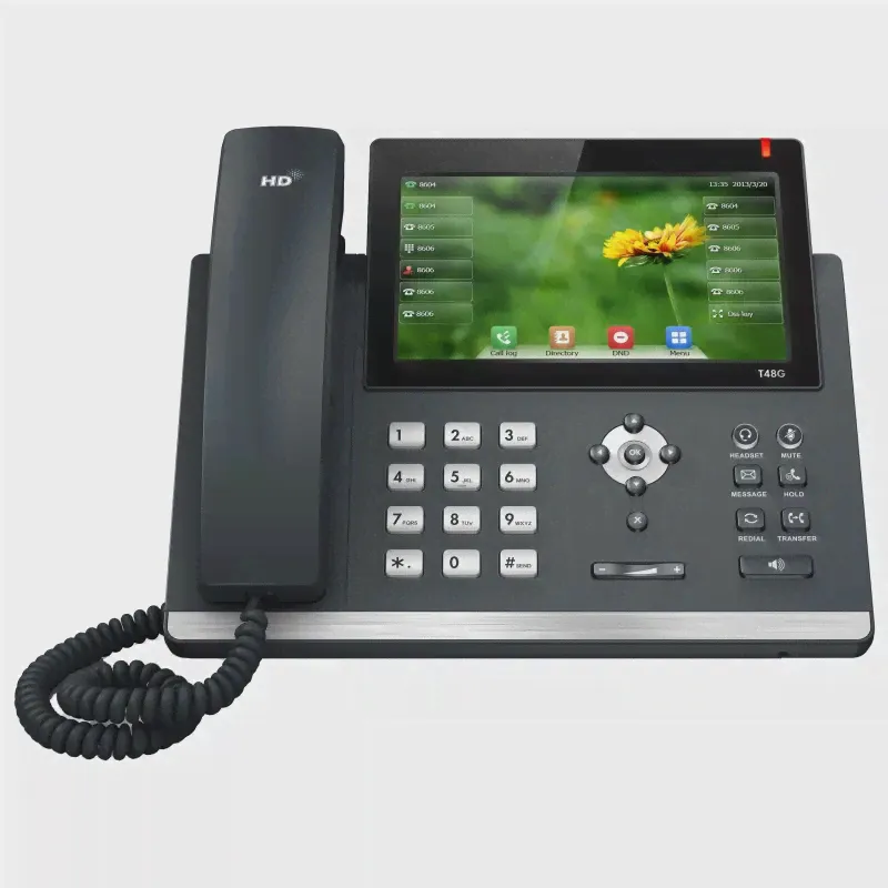 Yealink SIP-T48S - IP-телефон руководителя, 16 VoIP аккаунтов, HD voice, PoE-1