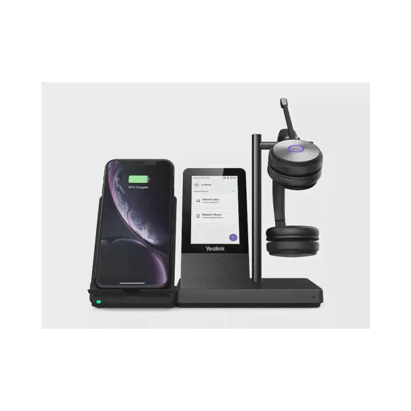 Yealink WH66 Dual Teams - Беспроводная стерео-гарнитура, Workstation-0