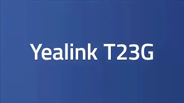 Yealink - T23G Userguide